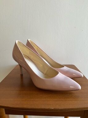 Nine West Blush Patent Pointed-Toe Pumps